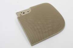 Audi A8 D3 Rear NS Left Speaker Grill Torrone Beige Cream New  4E00354198X5 (Item #285273) 