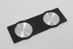 Audi A8 D2 Rear Arm Rest Double Cup Holder Insert New Genuine 4D0858195A01C (Item #286425) 