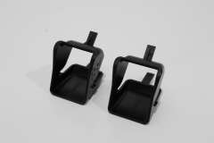 Skoda Yeti Roomster Pair Isofix Guide Trim Cover Black New 5J7887233A (Item #330780) 