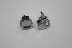 Audi A4 B8 Avant Chrome Boot Tie Downs Brackets Pair With Screws 3C9867160 (Item #455899) 