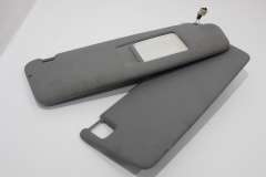 Porsche Cayenne S 955 OS Right Drivers Twin Sun Visor Steel Grey 7L5857552M (Item #288493) 