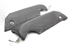 Audi A6 C6 Avant Pair of Black Leather Rear Seat Bolster Cushions 4F0885703BD (Item #367974) 