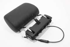 Audi Q7 4L Black Leather 3rd Row Rear Outer Folding Headrest  4L0885901J (Item #377872)