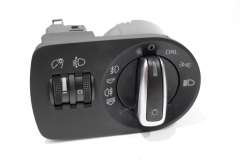 Audi A3 8P FL Light Switch Panel With DRL and Chrome Trim 8P2941531BN (Item #471721) 