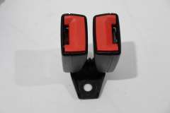Audi A3 8P Cabriolet Pair Rear Seat Buckles Black 8J8857739H (Item #452027) 