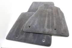 Audi A8 D2 PF Aqua Blue Pair of Front Carpet Floor Over Mats	 4D2863718 (Item #473292) 