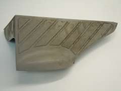 Audi A6 C5 FL Light Grey Platinum Drivers Footrest 8D2864777E (Item #29587)