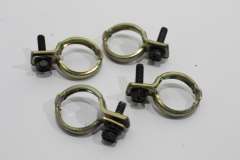 Audi A8 D2 Heater Matrix Connecting Pipes Securing Clips Clamps x4 4D0820799 (Item #463187) 