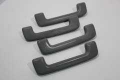 Audi A8 D3 Set of 4 Grab Handles Glass Blue 4E0857607B (Item #296701) 