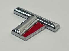 Audi A4 B5 1.8T Quattro 180BHP Red T Boot Badge Logo New Genuine 8D0853737E2ZZ (Item #337428)