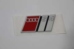 Audi S4 B5 Boot Badge Logo New Genuine 8D0853737B2ZZ (Item #328027)