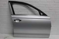 Audi A6 C7 Front OS Right Door Skin Ice Silver LX7W 4G0831052 (Item #409102)