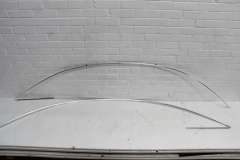 Audi A6 C7 Saloon Chrome Side Window Roof Molding Trims Pair 4G5853703F (Item #409330)