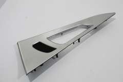 Audi A6 C7 Rear OS Right Brushed Aluminium Silver Door Trim 4G0867420 (Item #298808) 