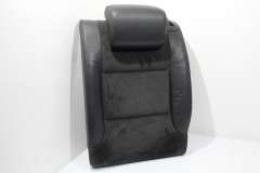 Audi A3 8P NS Left Black Half Leather Alcantara Rear Seat Backrest 8P0885501G (Item #393562) 