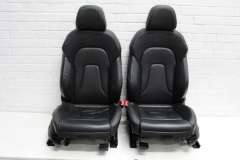 Audi A5 8T Coupe S-Line Black Leather Heated Front + Rear Seats  8T0885405P (Item #436857)