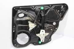 VW Passat B6 Rear NS Left Inner Door Window Regulator 3C4839755H (Item #452946)