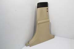 VW Phaeton D1 OS Right Lower B Pillar Trim Sun Beige Cream 3D5867292N (Item #303297) 