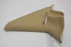 VW Phaeton D1 OS Right C Pillar Trim Sun Beige Cream 3D5867242B (Item #303300) 