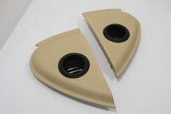 VW Phaeton D1 Dashboard End Cover Trims Sun Beige Cream 3D0858036 (Item #303302) 