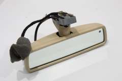 VW Phaeton D1 Auto Dimming  Rear View Mirror Sun Beige Cream 3D0857511E (Item #303304) 