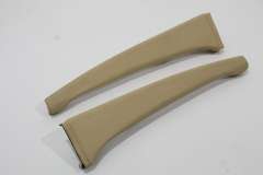 VW Phaeton D1 Pair Dashboard Side Trims Sun Beige Cream 3D0858035 (Item #303351) 