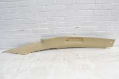 VW Phaeton D1 NS Left C Pillar Trim Sun Beige Cream 3D5867287J (Item #303416) 