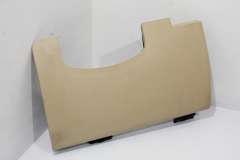 VW Phaeton D1 OS Right Under Steering Wheel Fuse Box Trim Cream 3D2857565 (Item #303423) 