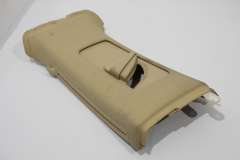VW Phaeton D1 NS Left B Pillar Trim Sun Beige Cream 3D5867243N (Item #303440) 