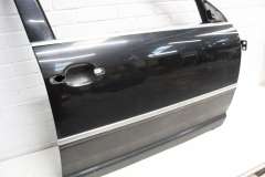 VW Phaeton D1 OS Right Front Door Skin Tarantella Black LR9V 3D4831056P (Item #303728) 