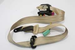 VW Phaeton D1 Front NS Left Seat Safety Belt Sun Beige Cream 3D2857705J (Item #304009) 