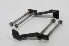 Audi A4 B8 Front Bumper Support Mount Brackets Pair 8K0807334A 8K0807333A (Item #422518) 