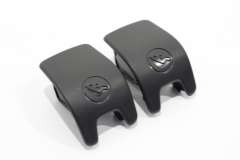 Audi Q5 FY 2017> Pair Black Isofix Slot Trim Covers New Genuine 80A887187 (Item #351854) 