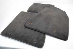 Audi A8 D2 PF Set of Black Front Under Floor Mats 4D2863709 (Item #305925) 