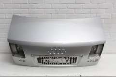 Audi A8 D3 Boot Trunk Lid Light Silver LY7W 4E0827023A (Item #307320) 