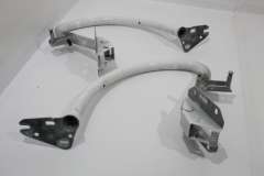 Audi A4 B8 Saloon Pair Boot Hinges White 8K5827301J (Item #470401) 