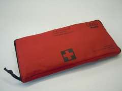 Audi A4 B8 A5 8T Emergency First Aid Kit Red Case Style 8K0860282 (Item #469687) 