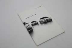 Owning Your Audi Guide Book Manual Wallet oya (Item #310105)