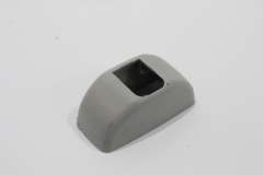 Audi A8 D3 Silver Sunvisor Hook Clip Cover 4D0857563B (Item #311405) 