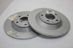 Audi A6 C6 Allroad Rear Brake Discs Pair 385x36mm New Genuine 4F0615601G (Item #312121) 