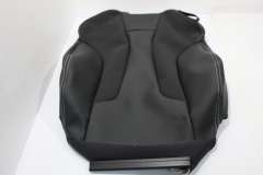 Audi S3 8V Cabriolet NS Left Black Leather Seat Back Cover New 8V7881805AG (Item #313259) 