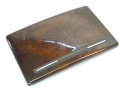 Audi A8 D3 Walnut Centre Cubby Cup Holder Lid 4E0857968H (Item #147794) 