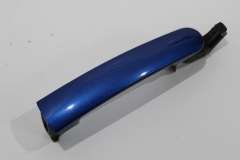 VW Polo Mk4 9N Exterior Door Handle Ravenna Blue LA5W 3B0837207 (Item #316694) 