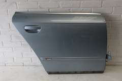 Audi A4 B7 Rear OS Right Door Skin Liquid Blue LY5J 8E0833052J (Item #317586) 