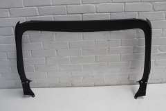 Audi A6 C7 Avant Tailgate Upper Trim Window Frame Soul Black 4G9867973 (Item #337183) 
