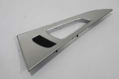 Audi A6 C7 Rear OS Right Door Upper Trim Aluminium Trigon 4G0867420 (Item #346024) 