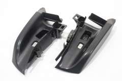 Audi A6 C7 Rear Seat Belt Guides Pair Soul Black 4G8857792A (Item #424652) 