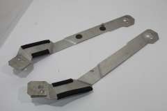 Audi A8 D2 Rear Seat Belt Pull Strap Brackets Pair 4D0804570A 4D0804569A (Item #319219)