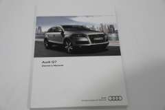 Audi Q7 4L Owners Manual Handbook New Genuine 1315614L020 (Item #321057) 
