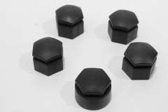 Audi Q7 4L Wheel Nut Bolt Cover Caps Black New Genuine 4L0601173Z37 (Item #321496) 
